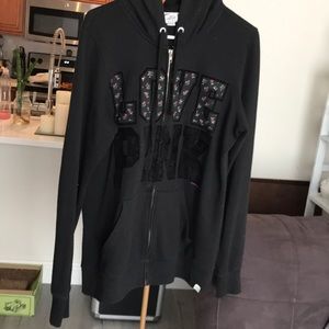 LOVE PINK hooded sweater